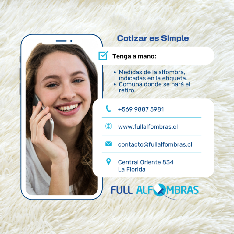 Servicio de Limpieza Profesional de Alfombras en La Florida y Puente Alto